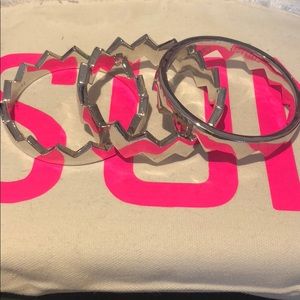 Eddie Borgo silver bangles